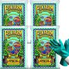 Fox Farm Ocean Forest Potting Soil Organic Plant Fertilizer for Garden Plants Indoor and Outdoor – Plant Soil – 38.5 Quart (1.5 cu ft). – (Bundled with Pearsons Protective Gloves) (4 Pack)