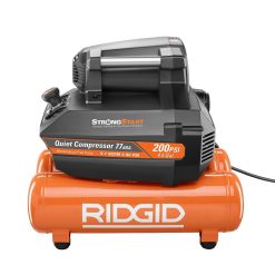 Alternative view of Ridgid 4.5 gal. Portable Electric Quiet Air Compressor