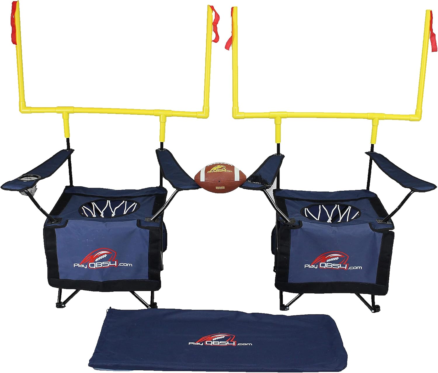 QB54 – The Ultimate Football Yard Game Set, Outdoor Football Toss for Tailgating, Backyard, Beach, Park, Tournaments, Sports Training, Score Touchdowns, Kick Field Goals - Image 3