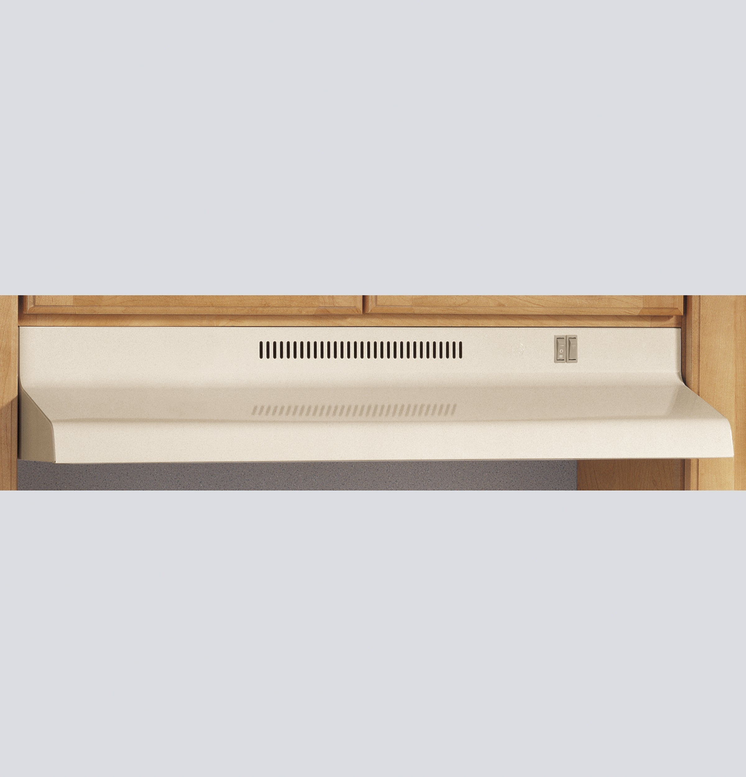 GE – 30 Recirculating Range Hood – Bisque