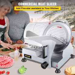 Alternative view of VEVOR Commercial Meat Slicer Semi Auto