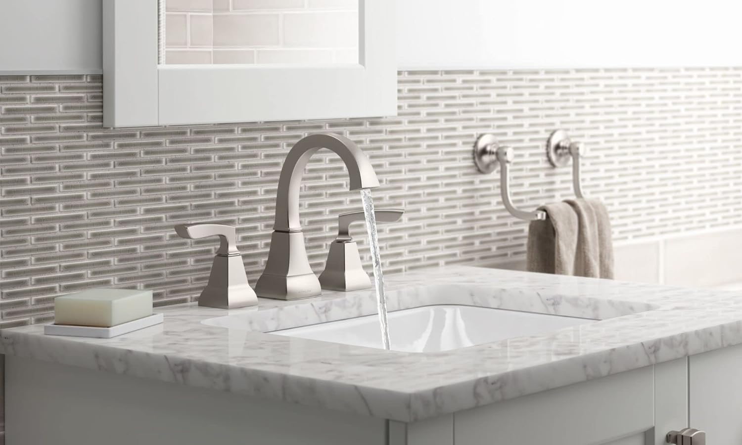 KOHLER K-20000-0 Caxton Under-Mount Bathroom Sink, White - Image 4