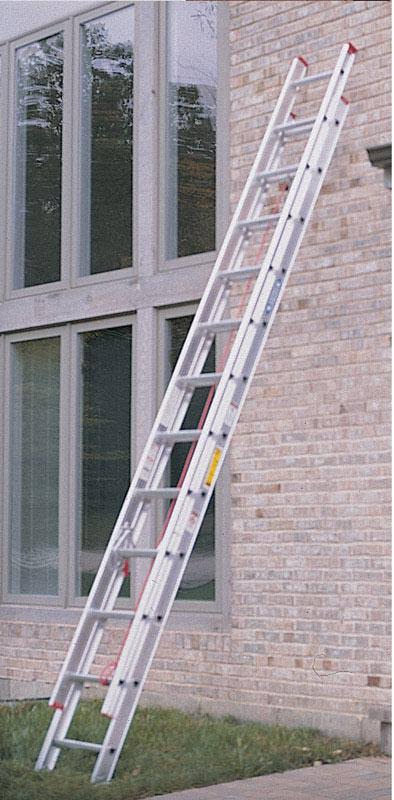 Werner 24-ft Aluminum 200-lb Type III Extension Ladder D1124-2 - Image 6