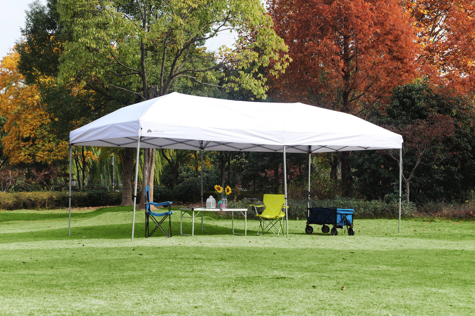 Ozark Trail 20×10 Straight Leg Instant Canopy (200 Sq. ft Coverage) - Image 6