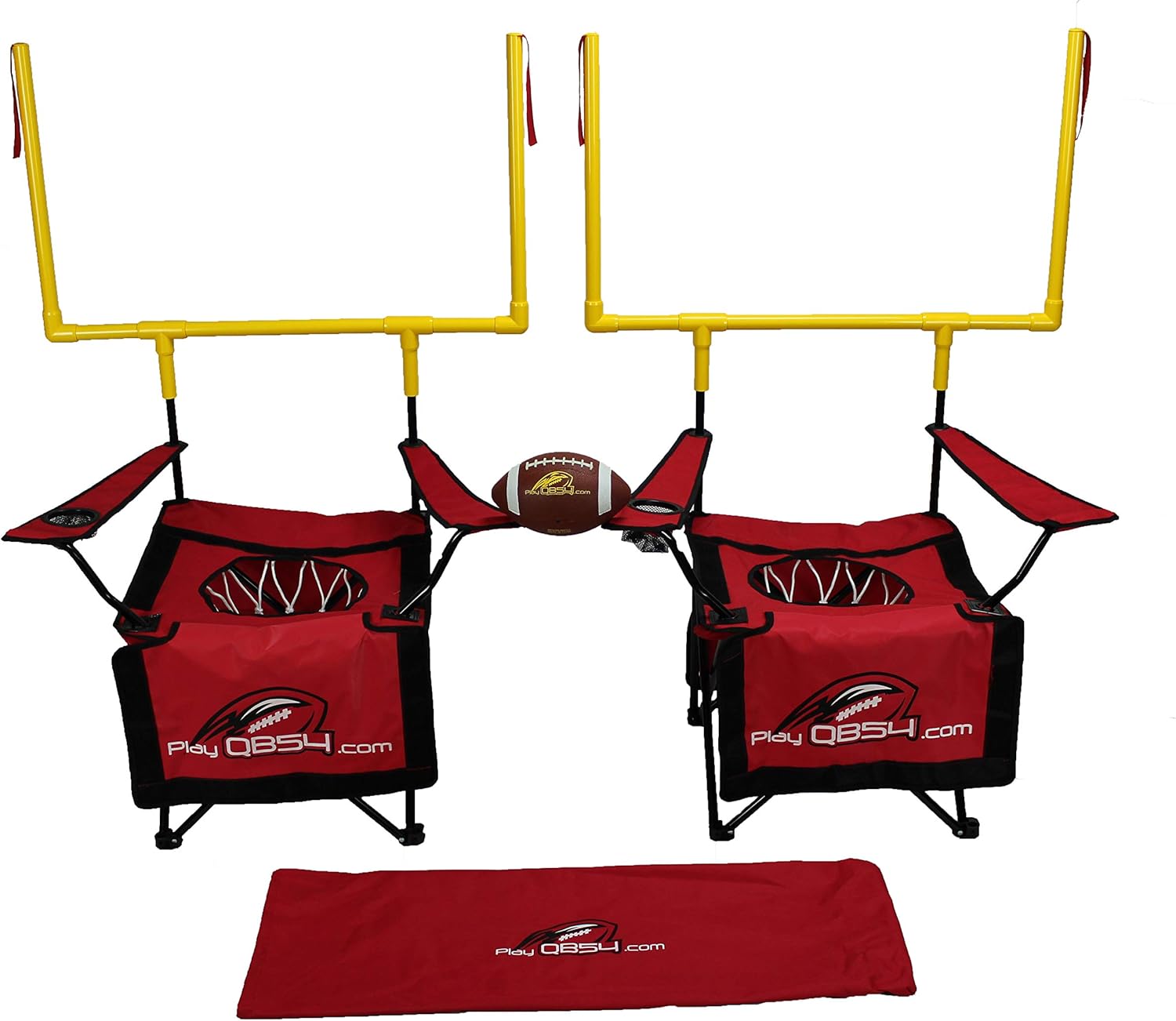 QB54 – The Ultimate Football Yard Game Set, Outdoor Football Toss for Tailgating, Backyard, Beach, Park, Tournaments, Sports Training, Score Touchdowns, Kick Field Goals - Image 4